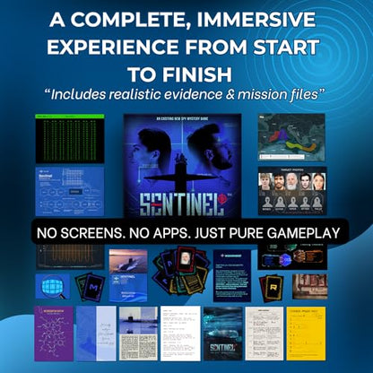 Murder Mystery Escape Room Board Game for Adults | Sentinel