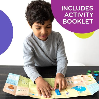 Mobi Kids Educational Math Game - Addition, Subtraction, Multiplication & Division in a Crossword Grid & Numerical Function Tiles, Learning Math Games Kids - for Children Ages 4-8 - style: Mobi Kids