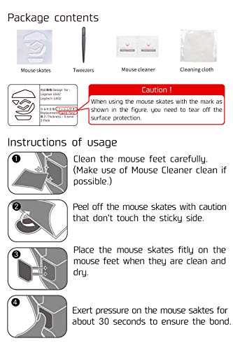 HOTLINEGAMES 3.0 Plus Rounded Curved Edges Mouse Feet Skates Compatible with Logitech G Pro 2 Lightspeed Wireless, G Pro Wireless Gaming Mouse feet Replacement, Smooth Glide, Pure PTFE Mice Upgrade - color: For G Pro 2 Lightspeed / G Pro Wireless