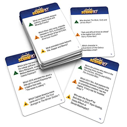 Scene It? Movie Trivia Board Game, The Ultimate Movie Knowledge Test, Puzzle-Solving Family Party Game, Stream Real Clips with Gamestar App