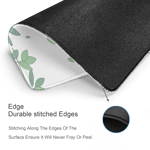 Cute Black Cat Square Mouse Pad,Anime Cat Mouse Pads for Wireless Mouse Desk Accessories,10"X8" Travel Mousepad with Non-Slip Rubber Base, Stitched Edge Mouse Pads for Desk,Computers,Laptop,Office - color: S-14