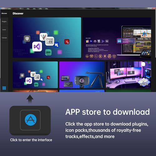15-Key Programmable Macro Keyboard, Multi-Layer Shortcut Control Pad for OBS, Twitch, YouTube, Zoom, Discord – All-in-One Streaming & Productivity Keypad for PC & Mac