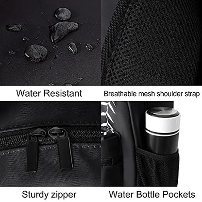 Fashion Baseball Sport Softball American Cool Backpacks School Book Travel College Shoulder Bag for Women Girls Men Boys - color: Multi
