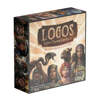 Logos Bible Trading Card Game Core Set (2nd Edition) | Cooperative Expandable/Collectible Card Game for Adults and Teens Ages 10+ 1-4 Players Average Playtime 15-45 Minutes