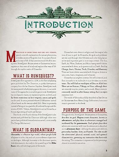 RuneQuest: Roleplaying in Glorantha
