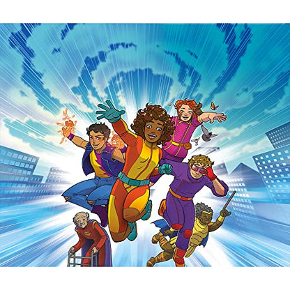 Identity Games [www.identity games.com] Escape Room The Game, NEW Family Edition - with 2 New Exciting Escape Rooms | Solve The Mystery Board Game for Family, Kids & Teens (English Version) - style: Candy Factory & Super Heroes