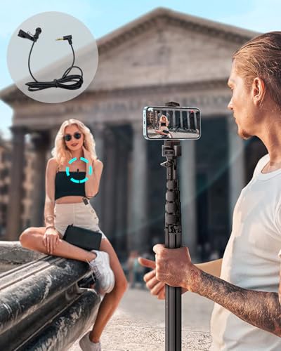 Lavalier Lapel Microphone Omidirectional Condenser Microphone for DJI Mic 2,Mic for Rode Wireless GO 2 / II Transmitters(Standard 3.5mm TRS Plug for DJI and for Rode) - size: 3.5mm TRS Plug (DJI and Rode)