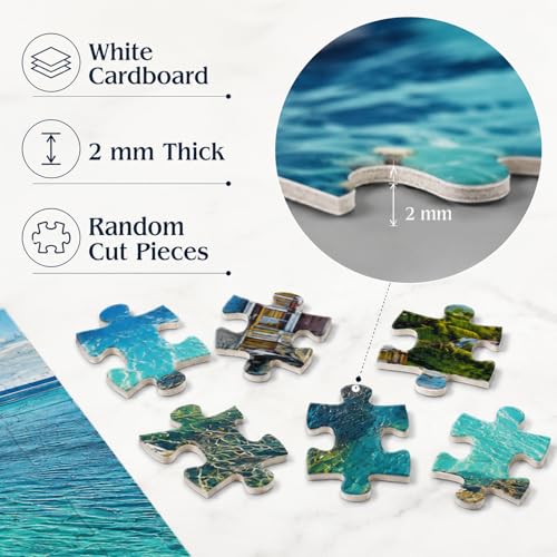 Jigsaw Puzzles for Adults 1000 Pieces Impossible Hard Difficult Challenging Puzzles for Adults 1000pc Puzzles Summer Breeze Jigsaw Puzzle 1000 Pieces 28 x 20 inch