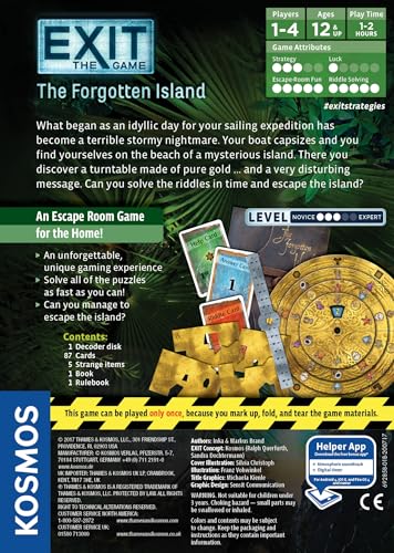 Thames & Kosmos EXIT: The Game - The Forgotten Island - style: The Forgotten Island