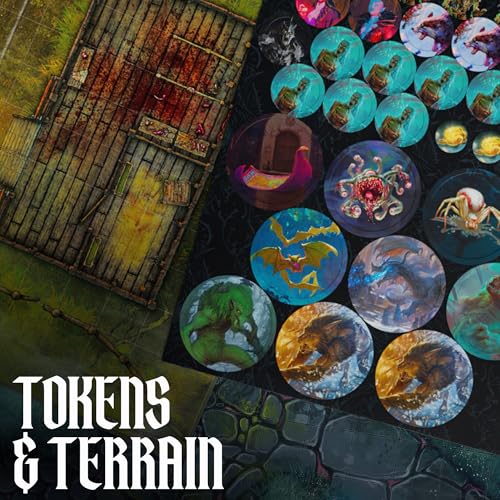 Dungeons & Dragons Ravenloft: The Horrors Within - Map Pack | D&D Accessories - style: Map Pack