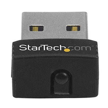 StarTech USB 150Mbps Mini Wireless N Network Adapter (USB150WN1X1) | 802.11n/g 1T1R Wi-Fi Adapter (USB150WN1x 1) - size: 150 Mbps N, style: USB 2.0