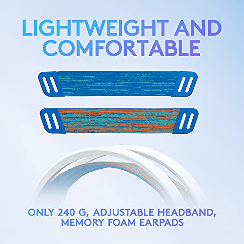 Logitech G335 Wired Gaming Headset with Flip to Mute Microphone - White | Flip to mute mic, 3.5mm audio jack, memory foam earpads, compatible with PC, PlayStation, Xbox, Nintendo Switch/Switch 2 - color: White, style: Wired