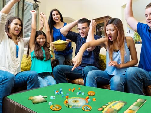 Large Tabletop Game Playmat, Water and Stain Resistant Non-Slip Desk Mat, Mahjong and Card Gaming MAT with Thick Stitched Edge and Cushioned Rubber (200 x 100cm, 2mm) Green - color: Green, size: 39.4" x 78.7"