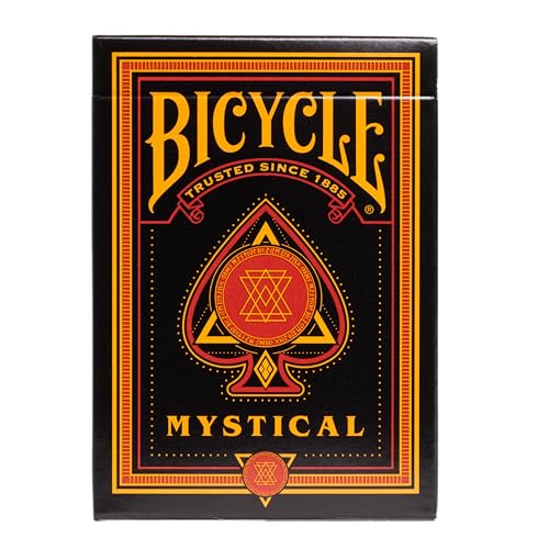Bicycle Mystical Magical Playing Cards - Premium Deck for Magic and Card Games - Poker Size - style: Bicycle Mystical