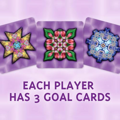 Four Corners Kaleidoscope, Tile Placement Strategy Board Game, 1-6 Players | Pattern Matching, Tip-Pivot Board, 78 Puzzle Tiles, 20-40 Minutes, For Ages 8+