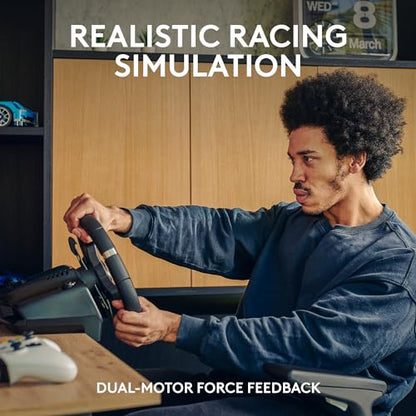 Logitech G920 Driving Force Racing Wheel and Pedals, Force Feedback + Logitech G Driving Force Shifter - Xbox Series X|S, Xbox One and PC, Mac - Black - style: Xbox X|S, Xbox One, PC/Mac