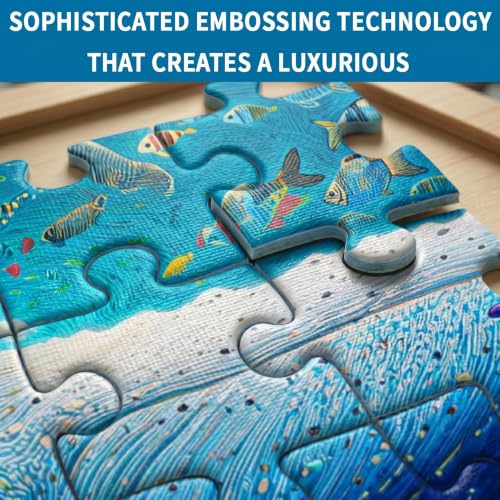 1000 Piece Puzzle for Adults, Guardian of the Ocean Jigsaw Puzzle for Adults, Embossed Texture, Premium Matte Finish, Fun and Challenging for Ocean Lovers - color: Guardian of the Ocean