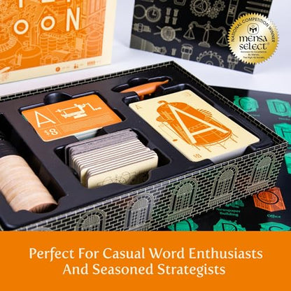 Breaking Games Letter Tycoon Mensa Select Word-Building Game, Ages 10+