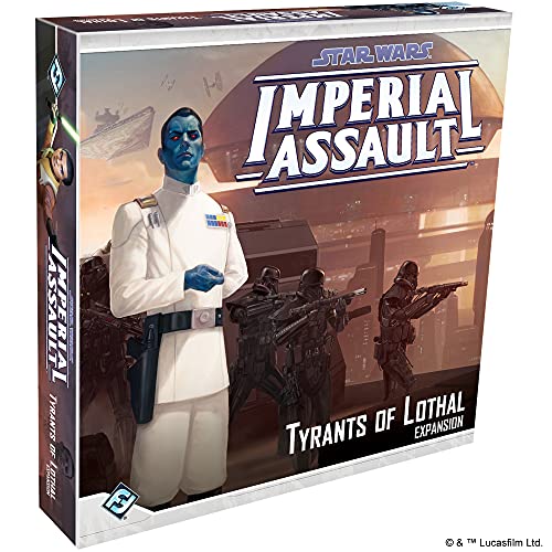Star Wars Imperial Assault Board Game Tyrants of Lothal EXPANSION - Epic Sci-Fi Miniatures Strategy Game for Kids and Adults, Ages 14+, 1-5 Players, 1-2 Hour Playtime, Made by Fantasy Flight Games - size: Campaign Expansion, style: Tyrants of Lothal