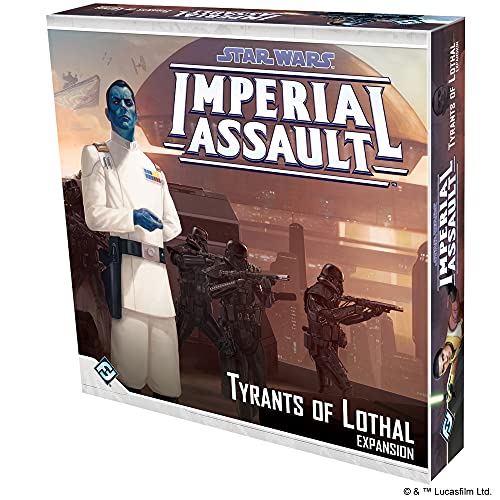 Star Wars Imperial Assault Board Game Tyrants of Lothal EXPANSION - Epic Sci-Fi Miniatures Strategy Game for Kids and Adults, Ages 14+, 1-5 Players, 1-2 Hour Playtime, Made by Fantasy Flight Games - size: Campaign Expansion, style: Tyrants of Lothal