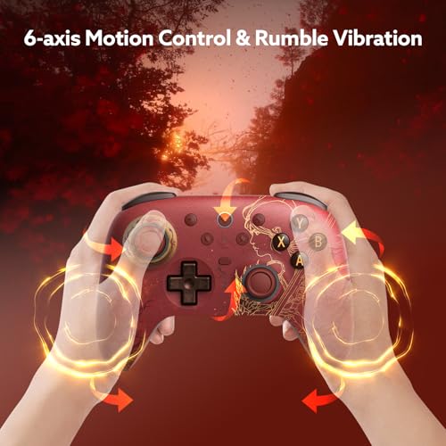 8Bitdo Ultimate 2 Wireless 2.4G Controller - WUCHANG: Fallen Feathers | For Windows PC, Apple, Steam & Android, TMR Joystick, Star-Ring RGB Lights, Adjustable Trigger Locks, Charging Dock Included - color: Fallen Feathers