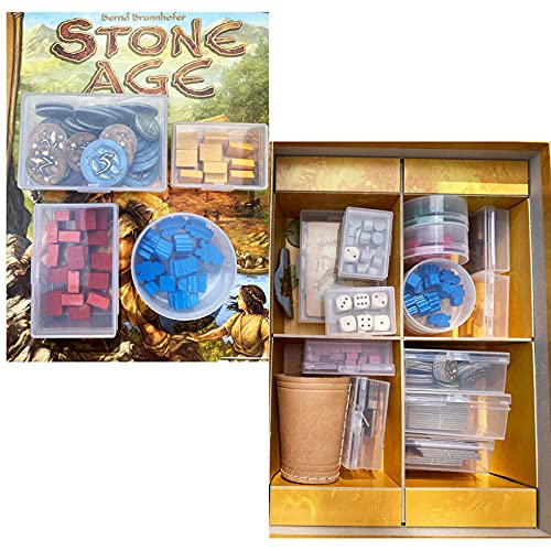 BitsBins Storage Solutions for Game Components, Organizes Meeples, Dice and Tokens | Includes 15 BitsBins Mini's | Measure 2.125" X 1.625" X 0.825" - size: Mini