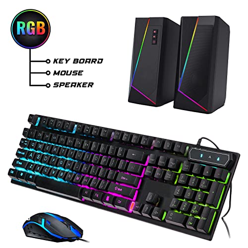 Dell OptiPlex Computer Desktop PC, Intel Core i5 3rd Gen 3.2 GHz, 16GB RAM, 2TB HDD, New 22 Inch LED Monitor, RGB Keyboard and Mouse, WiFi, Windows 11 Pro (Renewed) - style: MTG RGB KBM