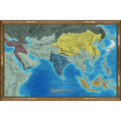 Renegade Game Studios Diplomacy: Era of Empire Strategy Board Game | Negotiation Game for 2-7 Players set in Ottoman Empire; Includes 147 Country Tokens and Premium Wooden Fleet Pieces