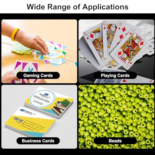 10-Pack 100-Count Deck-Case Card-Box - 2 Piece Trading Card Storage Box, Trading Deck Boxes, Clear Case Collection Storage Box for Gaming, Sports, Playing