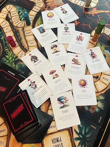 Just Another Board Game - by Crafty Dog - A Strategy Game for Kids & Adults with Charades, Trivia and Challenges