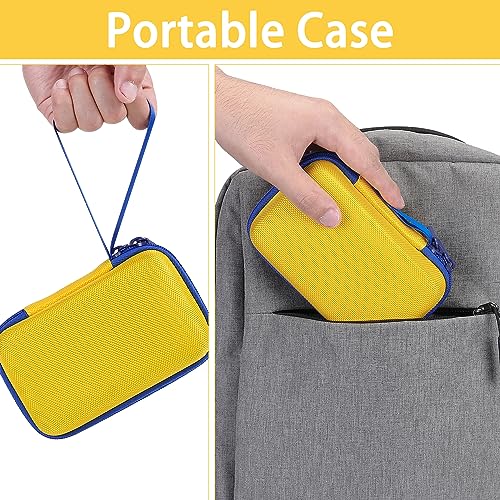 Aenllosi Hard Case for Blaze Capcom/Atari/Technos/Taito Super/Neo-Geo/Data | EVA case construction, Water-resistant design, Mesh pocket for accessories, Smooth zipper access, Case only - size: for Capcom