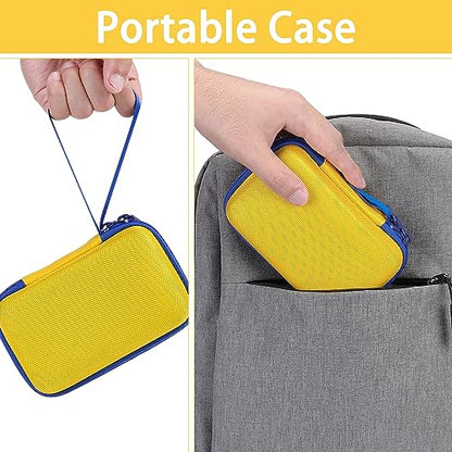 Aenllosi Hard Case for Blaze Capcom/Atari/Technos/Taito Super/Neo-Geo/Data | EVA case construction, Water-resistant design, Mesh pocket for accessories, Smooth zipper access, Case only - size: for Capcom