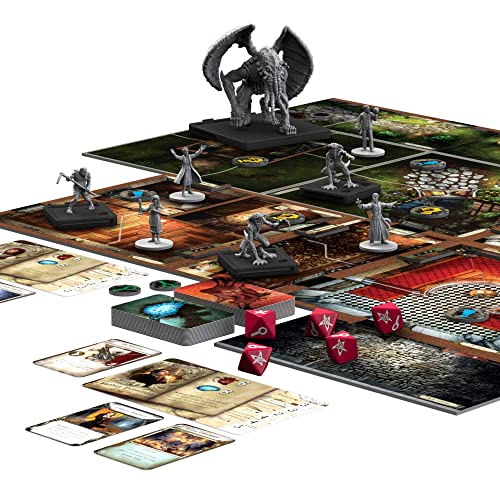 Asmodee Mansions of Madness Board Game (2nd Edition) - Dive into Lovecraftian Horror and Mystery with Cooperative Gameplay! Ages 14+, 1-5 Players, 2-3 Hour Playtime