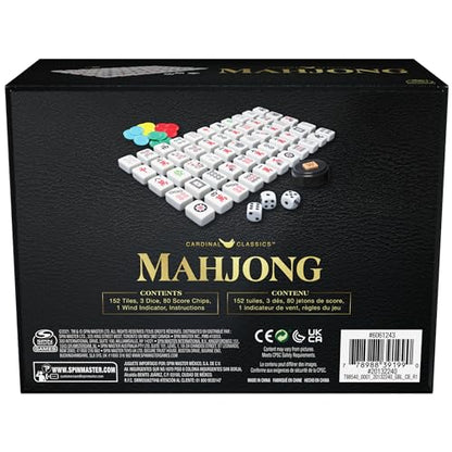 Spin Master Games, Mah Jong Classic Strategy Matching Tile Game, Trending ASMR Activity, as Seen on TikTok, for Kids, Teens, & Family, 1-4 Players, for Ages 8 & Up