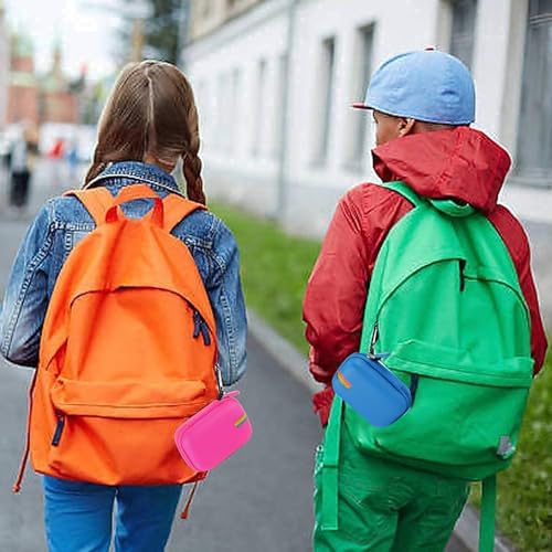 Leayjeen Kids Camera Case Compatible with Seckton/GKTZ/OZMI/PROGRACE/Dylanto/Rindol/VATENIC/Nine Cube/hyleton and More Kid Digital Camera Toys Gifts and Accessories (Case Only) | Fits CIMELR/Seckton/OZMI Kids Toy Cameras and Children Digital Camera,Shockp