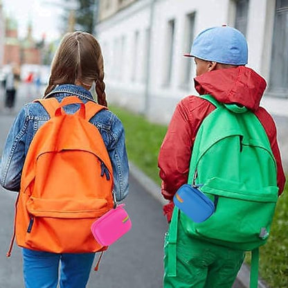 Leayjeen Kids Camera Case Compatible with Seckton/GKTZ/OZMI/PROGRACE/Dylanto/Rindol/VATENIC/Nine Cube/hyleton and More Kid Digital Camera Toys Gifts and Accessories (Case Only) | Fits CIMELR/Seckton/OZMI Kids Toy Cameras and Children Digital Camera,Shockp