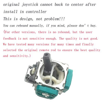 8pcs 3D Analog Joystick for Xbox One/Elite Also for PS4 Controller