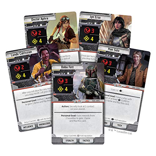 Asmodee Star Wars Outer Rim Board Game - Strategy Game, Fun Family Adventure for Teens & Adults, Ages 14+, 1-4 Players, 3-4 Hour Playtime
