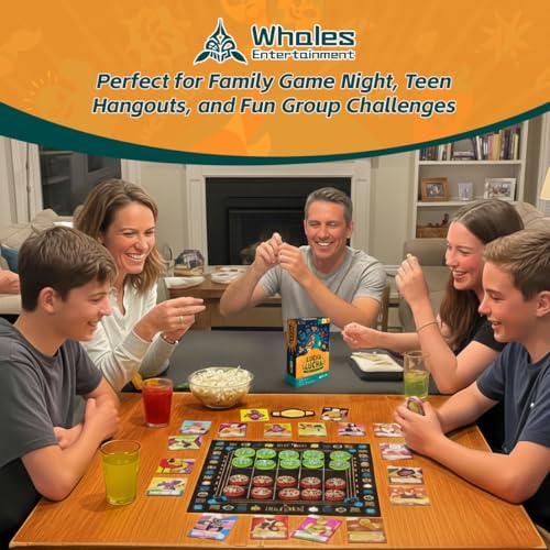 Whales Entertainment| Lucha Lucha 345| Strategy Board Games for Adults, Family and Kids Aged 6 +| Fun Wrestling-Themed Game for 2 Players | Classic Board Game Gifts for Adults,Teens and Kids