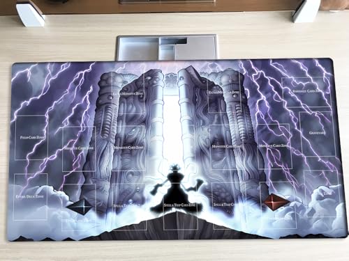 New Playmat LX14 TCG OCG CCG Trading Card Game Mat Mouse Pad with Zones + Bag (Z0014-628-A)