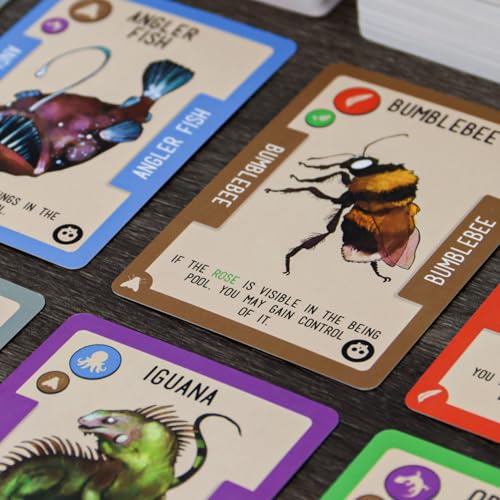 Reincardnated by Doolittle Gaming - A Turn-Based Deck Drafting Card Game - Strategy Party Game for 2-6 Players on Family Game Night