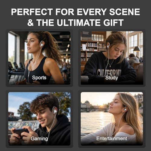 in Ear Monitor, HiFi Headphones with Dual Magnetic Dynamic Driver, Clear | Hybrid Banlance Armature with Dynamic in Ear Headphones IEM Earphones Gaming Earbuds no Mic - color: KA10-Clear no Mic
