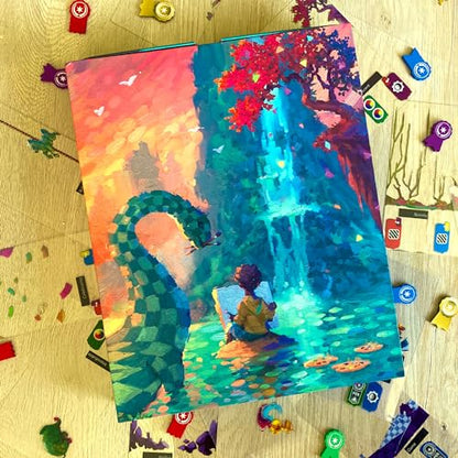 Canvas Reflections Expansion, Art Competition Puzzle Game, 1-5 Players | Canvas Reflections expansion; art competition & puzzle game; 1-5 players; ages 14+; 30-min playtime