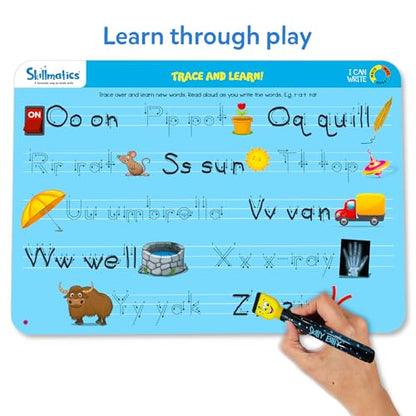 Skillmatics I Can Write - Reusable Preschool Learning Activities, Educational Toy and Game, Back to School Supplies, Gifts for Students, Kids, Toddlers Ages 3, 4, 5, 6 - style: 6. I Can Write
