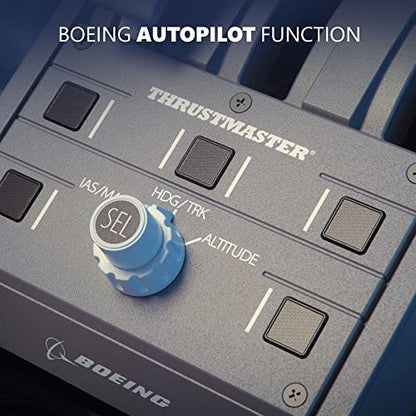 Thrustmaster TCA Yoke & Quadrant Boeing Edition Flight Pack - XBOX & PC | 787 Dreamliner replica, pendular motion, throttle unit with autopilot, metal build, 35 action buttons, 2 extra axes, for MSFS - style: Quadrant + Yoke