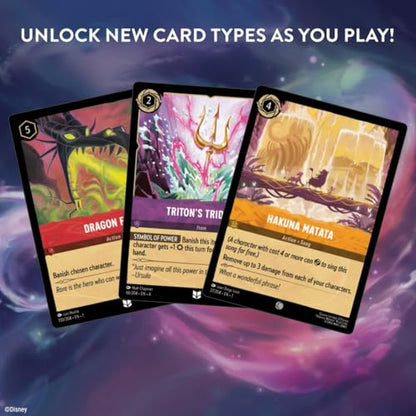 Ravensburger Disney Lorcana TCG: Gateway Board Game | Introductory Trading Card Game Experience for Ages 8+ | Learn to Play Disney Lorcana | Fun for New Players & Families