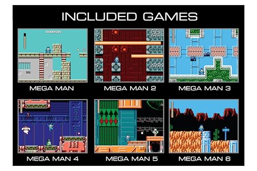 My Arcade Megaman Pocket Player Pro: 6 Mega Man Games, Retro Handheld | Capcom, Birthday Gifts, Arcade Classics - style: MegaMan
