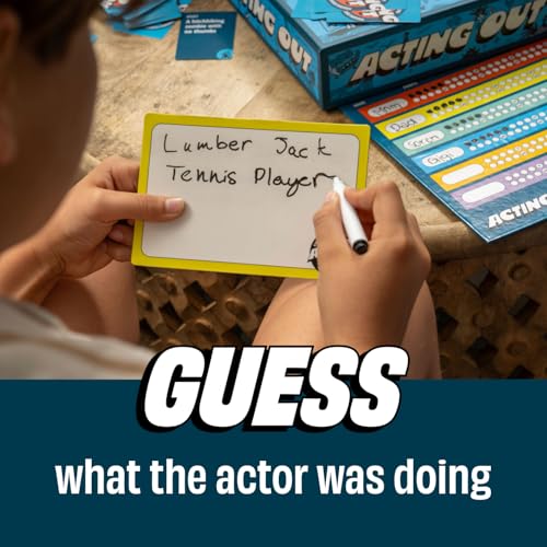 Acting Out | Charades Game for Families & Adults | Perfect For Game Night