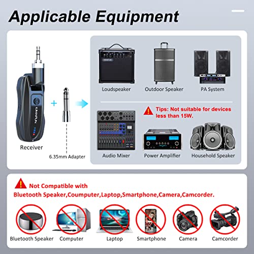 KIMAFUN Wireless Lavalier Microphone System, Wireless 2.4GHz Lapel Mics Handheld Mic 2 in 1 for Teaching, Teachers, Speech, Tour Guiding, Speaker, Amplifier, PA System, Broadcast, KM-G70(1TX1RX) - size: 1TX+1RX