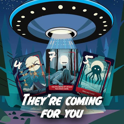 Scream Card Game, Spooky, Silly Fun for Game Night, Easy to Learn | Plays in Under 30 Minutes, 3-5 Players, Great for Teens, Adults & Families, From Creators of One Night Ultimate Werewolf